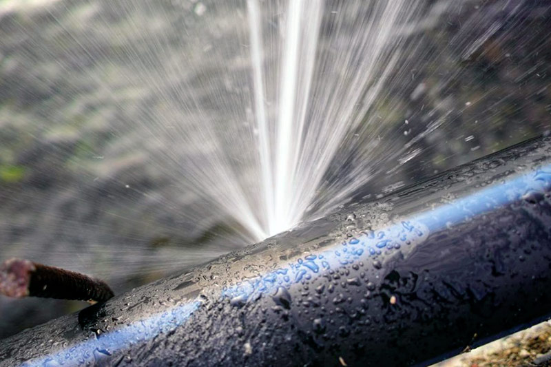 Détection de fuite d'eau